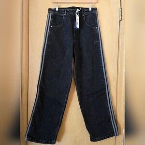 Men's Adidas Adicolor Denim Firebird Pants Size 34 NWT